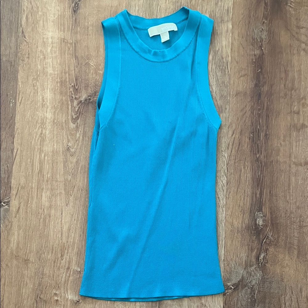 Michael Kors Vibrant Blue Tank Top